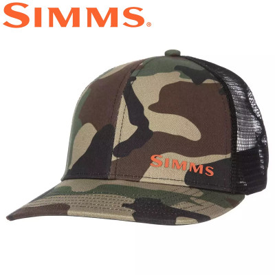 Бейсболка Simms ID Trucker CX Woodland Camo