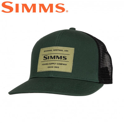 Бейсболка Simms Original Patch Trucker Foliage