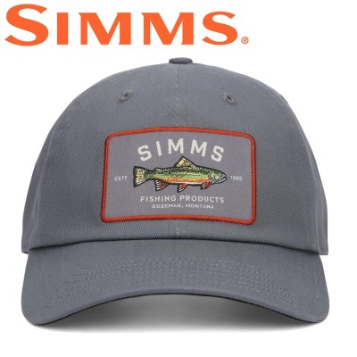 Кепка Simms Single Haul Cap Gunmetal Trout Кепка Simms Single Haul Cap Gunmetal Trout