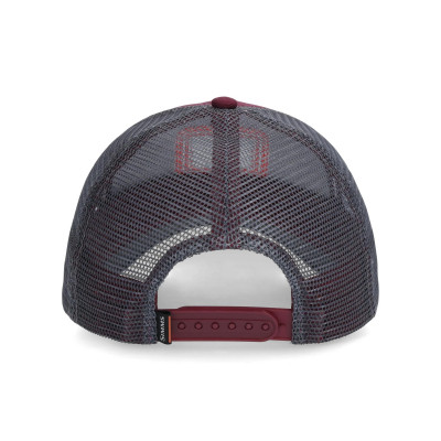 Бейсболка Simms Single Haul Small Fit Trucker Mulberry