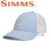 Бейсболка Simms Small Fit Trucker Steel Blue
