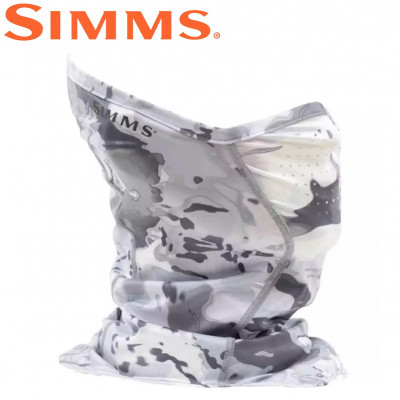 Бандана Simms SunGaiter Cloud Camo Grey