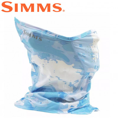 Бандана Simms SunGaiter Cool Cloud Camo Blue