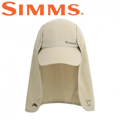 Бейсболка Simms SunShield Cap Stone