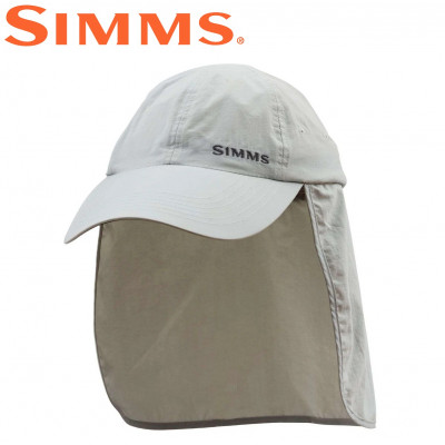 Бейсболка Simms Superlight Sunshield Cap Sterling