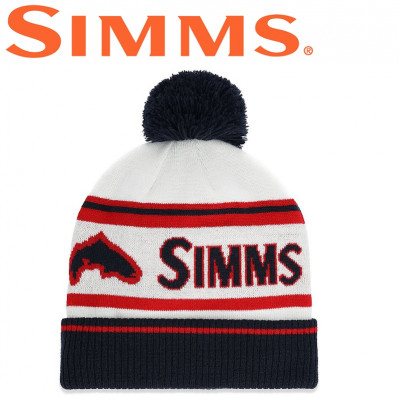 Шерстяная шапка Simms Tip Up Pom Beanie Americana