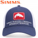 Бейсболка Simms Trout Icon Trucker Americana