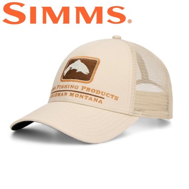 Кепка Simms Trout Icon Trucker Burnished Clay