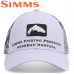 Бейсболка Simms Trout Icon Trucker Ghost Camo Steel