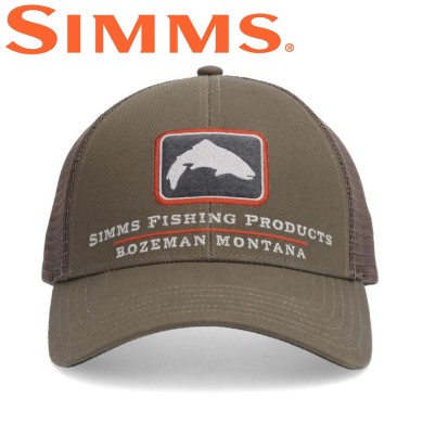 Кепка Simms Trout Icon Trucker Hickory