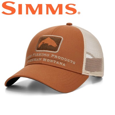 Бейсболка Simms Trout Icon Trucker Kona