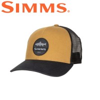 Кепка Simms Trout Patch Trucker Dark Bronze
