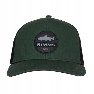 Бейсболка Simms Trout Patch Trucker Foliage