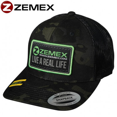 Бейсболка Zemex 6606MC Multicam Black