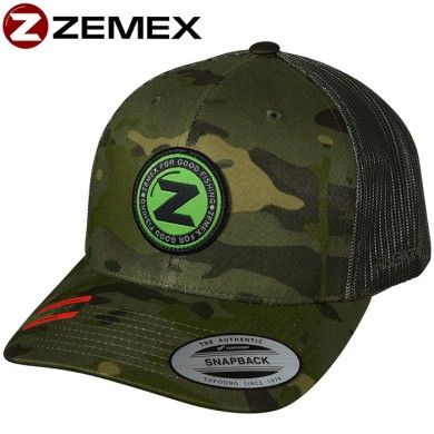 Кепка Zemex 6606MC Tropic Green