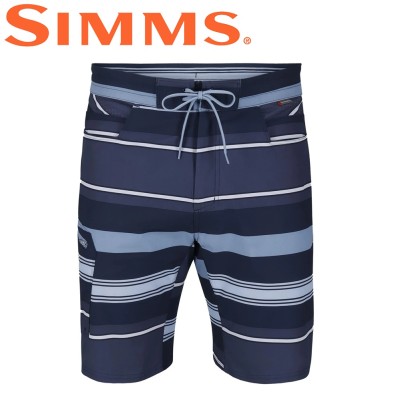 Летние шорты Simms Seamount Board Shorts Huckleberry Stripe