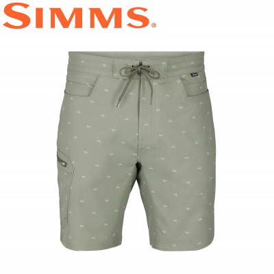 Летние шорты Simms Seamount Board Shorts Fishtail Pale Pine