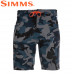 Летние шорты Simms Seamount Board Shorts Woodland Camo Storm