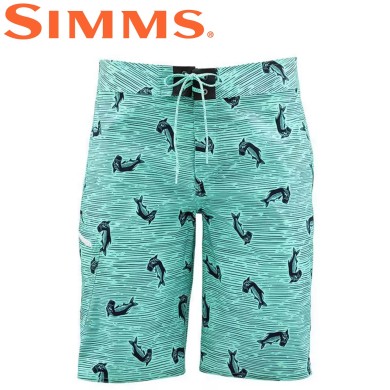 Шорты Simms Tumunu Board Short Print Tarpon Time Aruba Шорты Simms Tumunu Board Short Print Tarpon Time Aruba