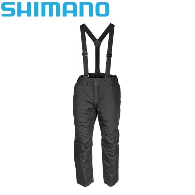 Комбинезон Shimano DryShield Explore Warm Trouser чёрные