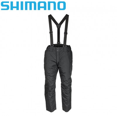 Полукомбинезон Shimano DryShield Explore Warm Trouser Black