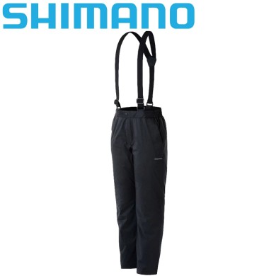 Штаны Shimano Warm Rain Pants чёрные