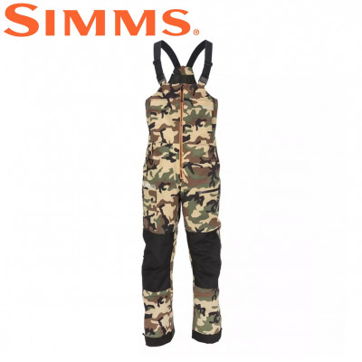 Комбинезон камуфляжный Simms CX Bib Woodland Camo