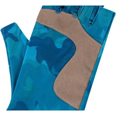 Перчатки спиннинговые Favorite Solar Fishing Gloves 5 Cut Blue Перчатки спиннинговые Favorite Solar Fishing Gloves 5 Cut Blue