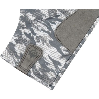 Перчатки спиннинговые Favorite Solar Fishing Gloves 5 Cut Grey