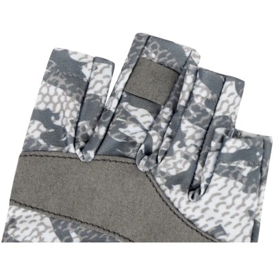 Перчатки спиннинговые Favorite Solar Fishing Gloves 5 Cut Grey