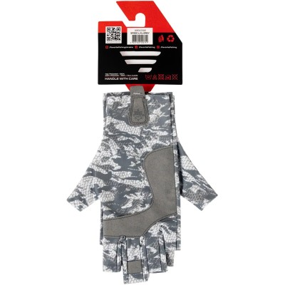 Перчатки спиннинговые Favorite Solar Fishing Gloves 5 Cut Grey