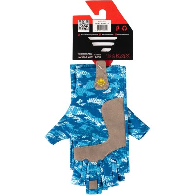 Перчатки спиннинговые Favorite Solar Fishing Gloves 5 Cut White/Blue