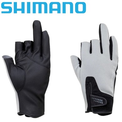 Перчатки Shimano Pearl Fit 3 Gloves серые Перчатки Shimano Pearl Fit 3 Gloves серые