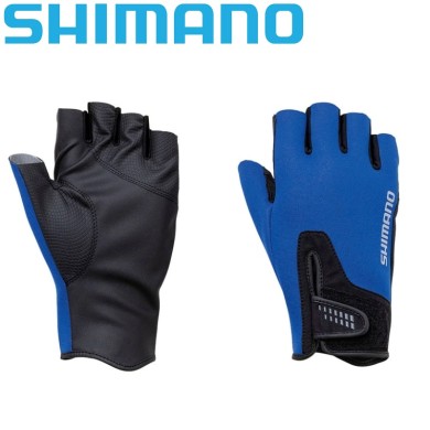Перчатки Shimano Pearl Fit 5 Gloves синие