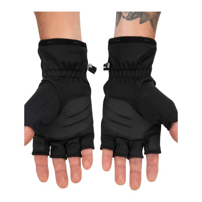 Перчатки беспалые Simms Freestone Half Finger Black