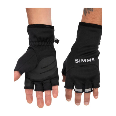 Перчатки беспалые Simms Freestone Half Finger Black