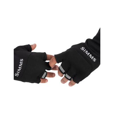 Перчатки беспалые Simms Freestone Half Finger Black