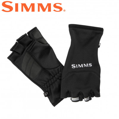 Перчатки беспалые Simms Freestone Half Finger Black