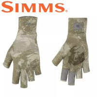 Перчатки Simms Solarflex SunGlove Back Eddy Stone