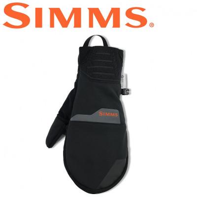 Перчатки-варежки Simms Windstopper Foldover Mitt Black