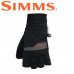 Беспалые перчатки Simms Windstopper Half Finger Glove Black