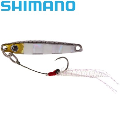 Пилькер Shimano Soare Metal Shot TG вес 3гр цвет #36T Zebra Glow Пилькер Shimano Soare Metal Shot TG вес 3гр цвет #36T Zebra Glow