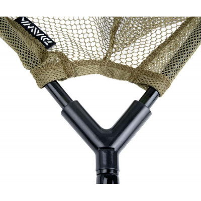 Рыболовный подсак Daiwa Black Widow Carp Landing Net размер головы 100x100см