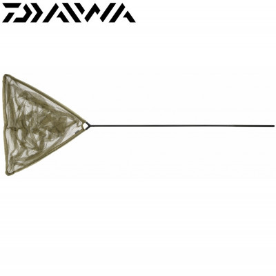 Подсак с цельной ручкой Daiwa Black Widow Carp Landing Net