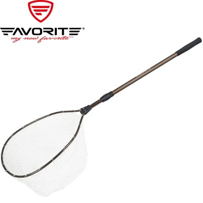 Подсак форелевый телескопический Favorite Arena ATLNBR1-190 Brown длина 1,25-1,9м