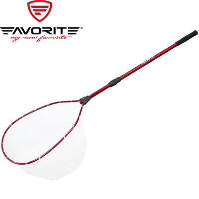 Подсак форелевый телескопический Favorite Arena ATLNRD1-190 Red длина 1,25-1,9м