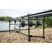 Подставка на 3 удилища Daiwa Black Widow Low Level 3 Rod Pod