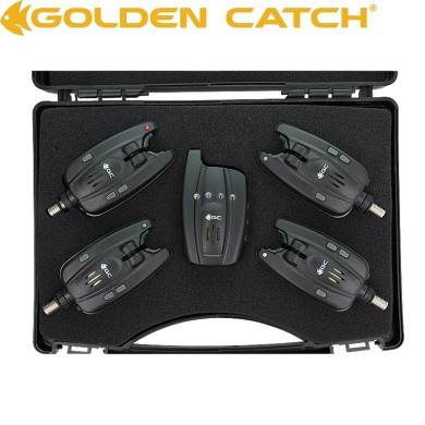 Набор сигнализаторов Golden Catch Bite Alarm Set SN45 4+1