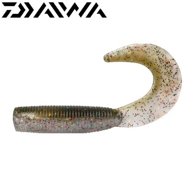 Силикон Daiwa Bait Junkie 2.5" Grub длина 65мм цвет #Pearl Gudgeon