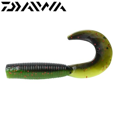 Силикон Daiwa Bait Junkie 2.5" Grub длина 65мм цвет #UV Macha Craw